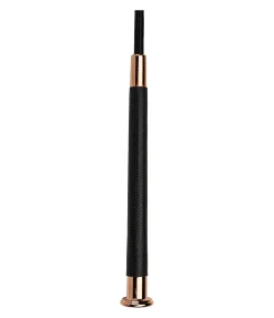 SHOWMASTER Cravache de dressage Gel-Grip 2.0 noir/rose-doré