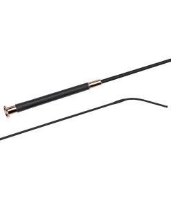 SHOWMASTER Cravache de dressage Gel-Grip 2.0 noir/rose-doré
