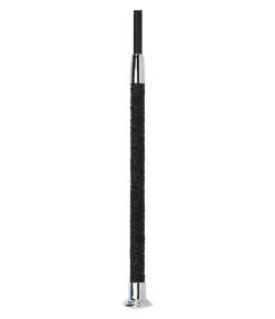 SHOWMASTER Cravache de dressage Lace noir/argenté Hot