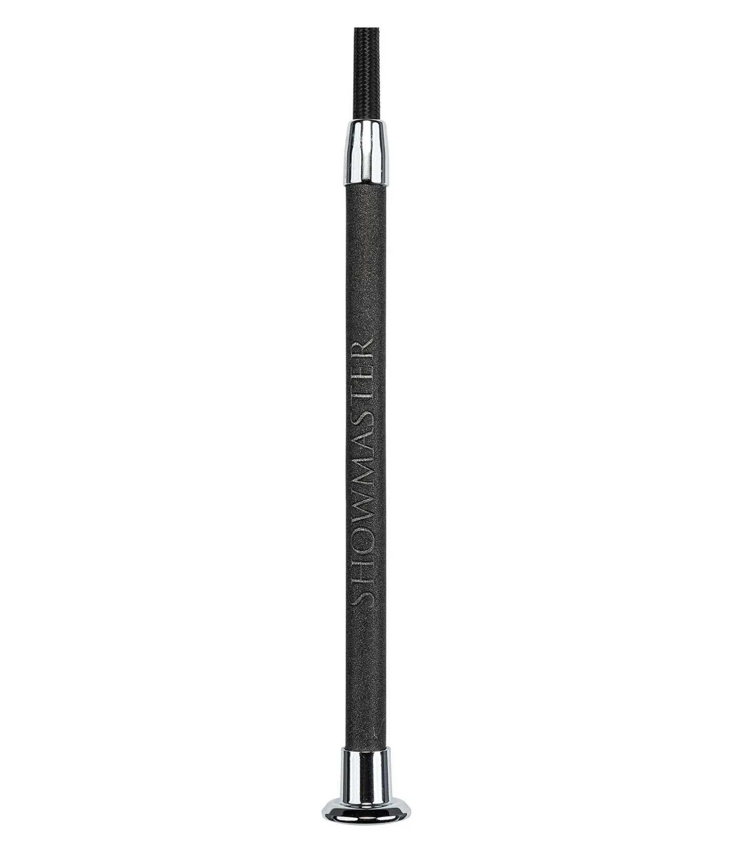 SHOWMASTER Cravache de dressage Sparkle noir/argenté Clearance