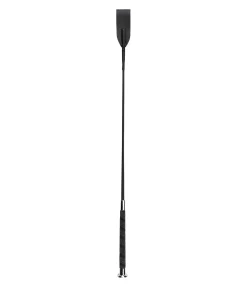 SHOWMASTER Cravache d'obstacle Full-Grip noir Hot