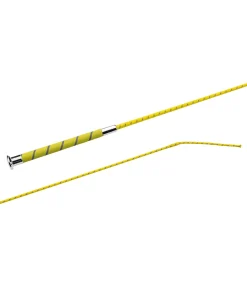 SHOWMASTER Cravache réfléchissante jaune Sale