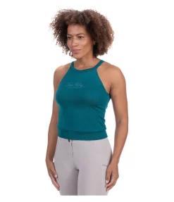 STEEDS Crop top Danya turquoise foncé Online