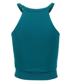 STEEDS Crop top Danya turquoise foncé Online