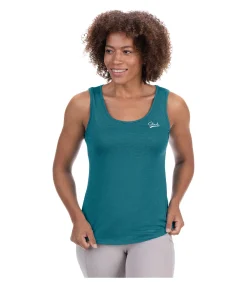 STEEDS Débardeur technique Megan turquoise foncé Sale