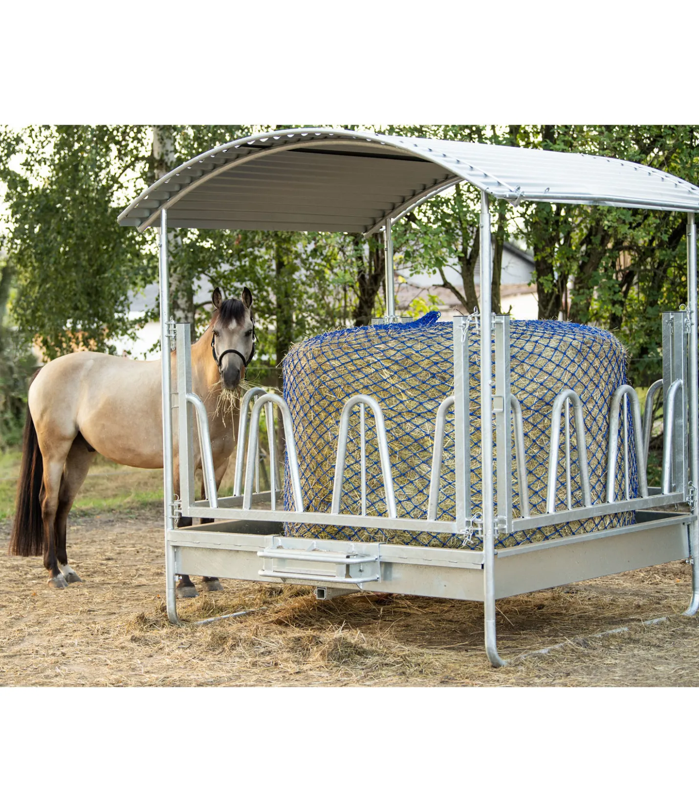 SHOWMASTER Filet à foin pour balles rondes cobalt Hot