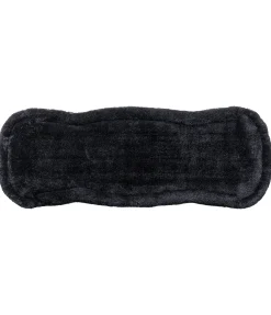 SHOWMASTER Fourreau de sangle en polaire Teddy pour sangles courtes noir/noir Sale