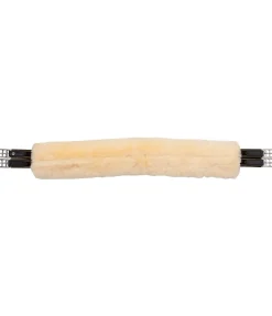 Felix Bühler Fourreau de sangle en véritable fourrure d'agneau avec fermeture auto-agrippante nature Hot
