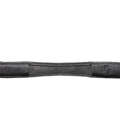SHOWMASTER Gaines d'éperons en cuir Soft noir Clearance