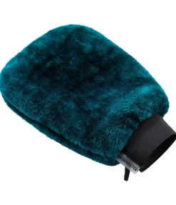 SHOWMASTER Gant de pansage en polaire Teddy vert tropical Sale