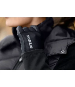STEEDS Gants d'écurie d'hiver Worker noir Discount