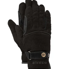 STEEDS Gants d'hiver Luzern marron foncé New