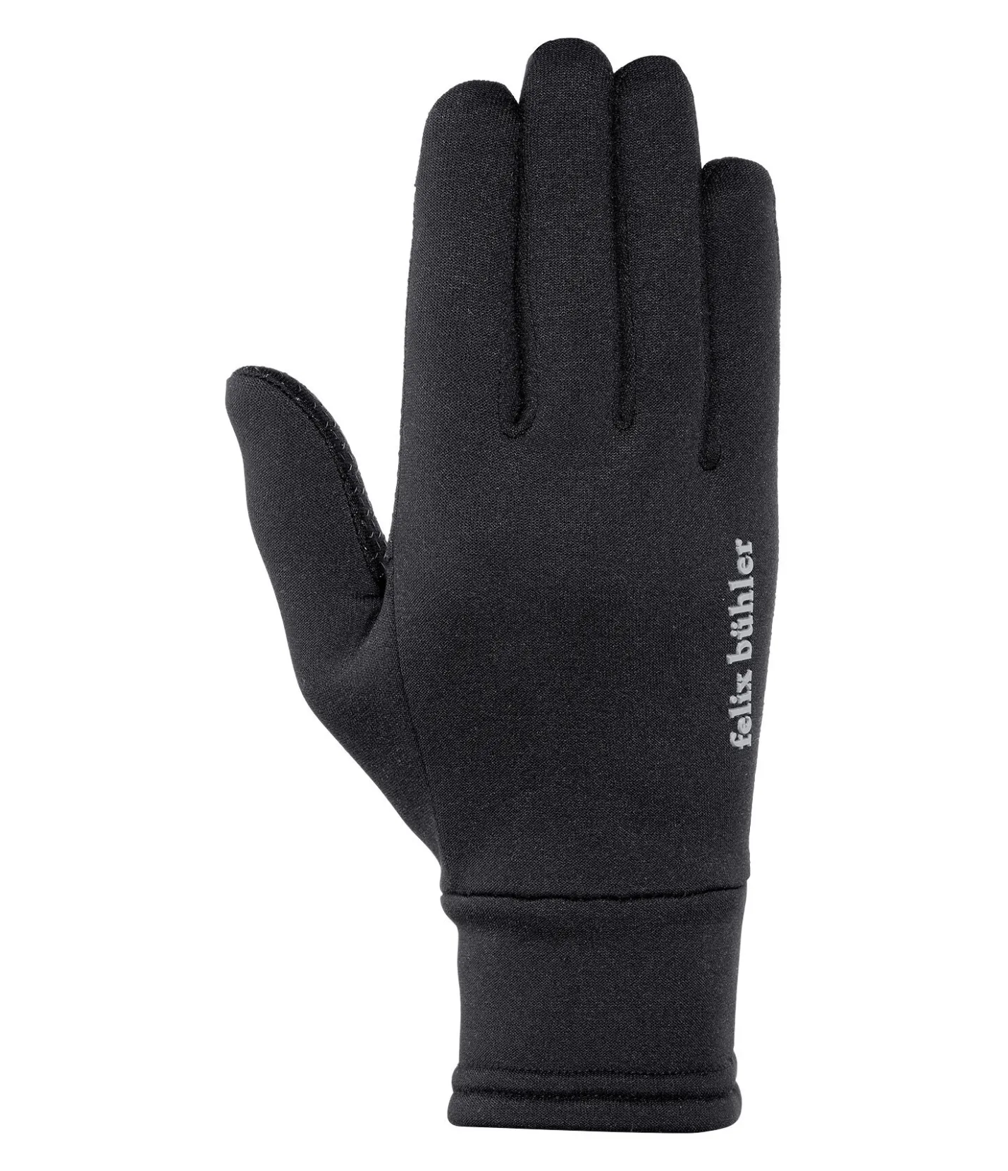 Felix Bühler Gants d'hiver en polaire Glacier noir Clearance