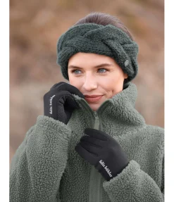 Felix Bühler Gants d'hiver en polaire Glacier noir Clearance