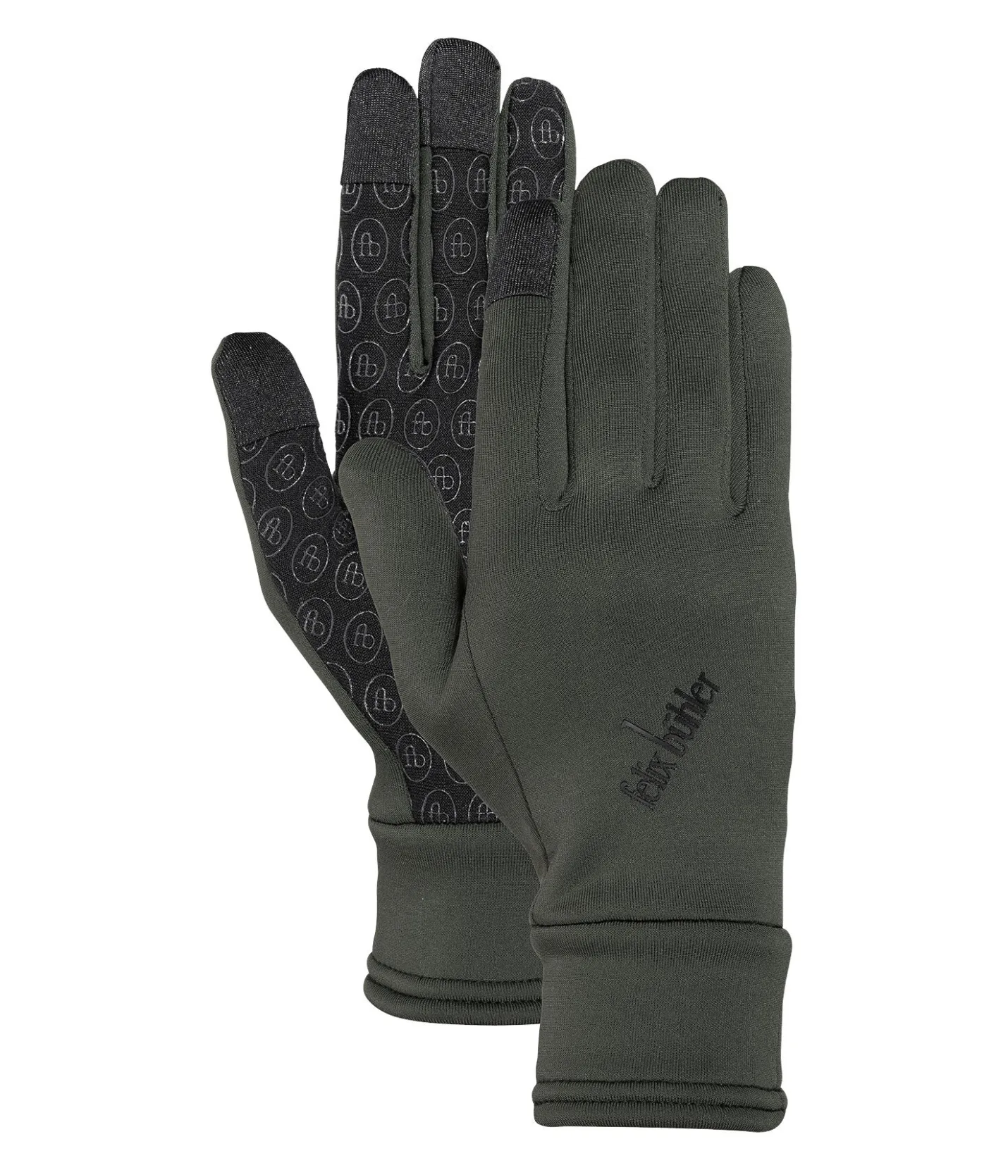 Felix Bühler Gants d'hiver en polaire Polar Touch forêt