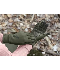 Felix Bühler Gants d'hiver en polaire Polar Touch forêt