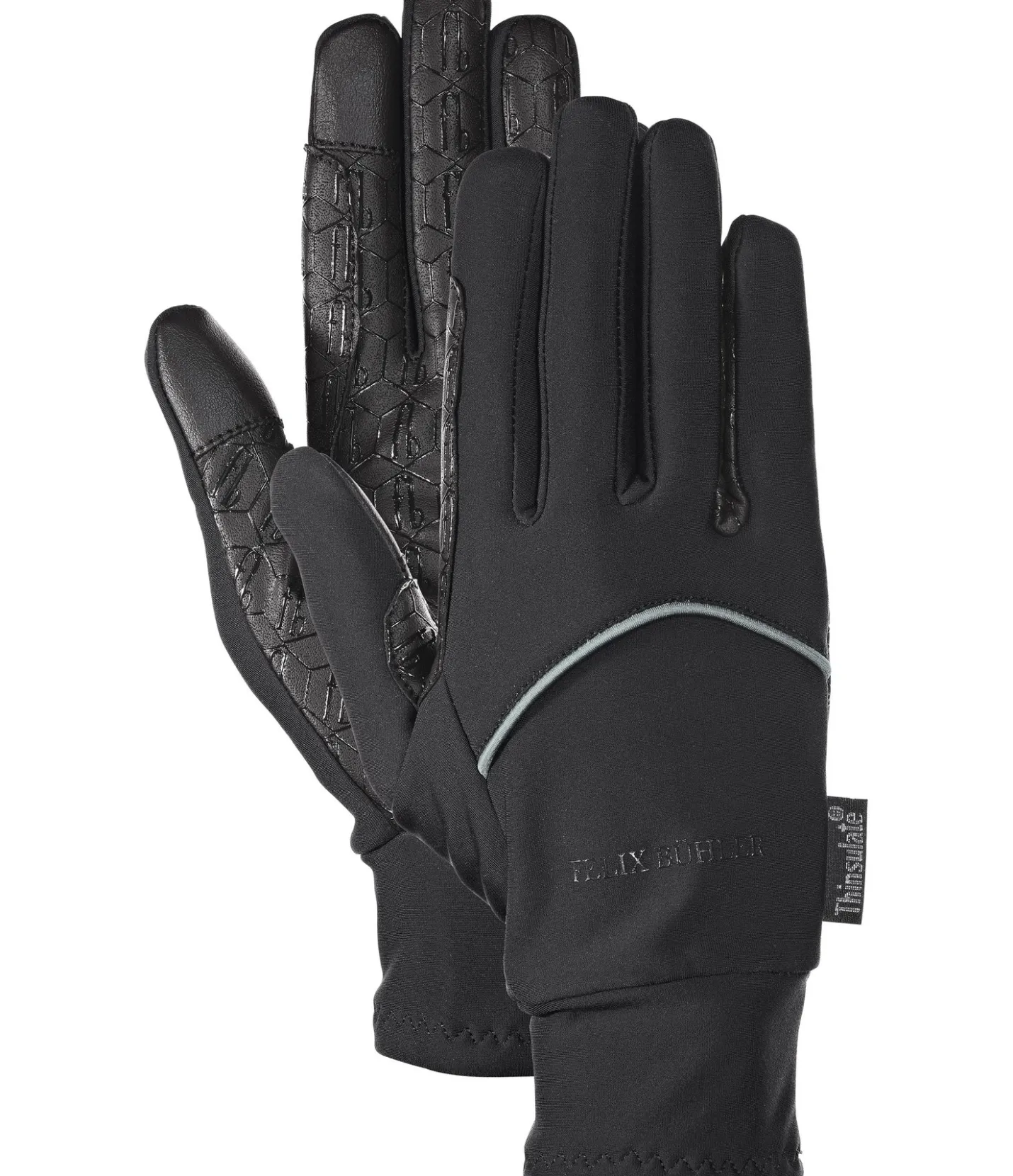 Felix Bühler Gants d'hiver en polaire Slip Pro noir Discount