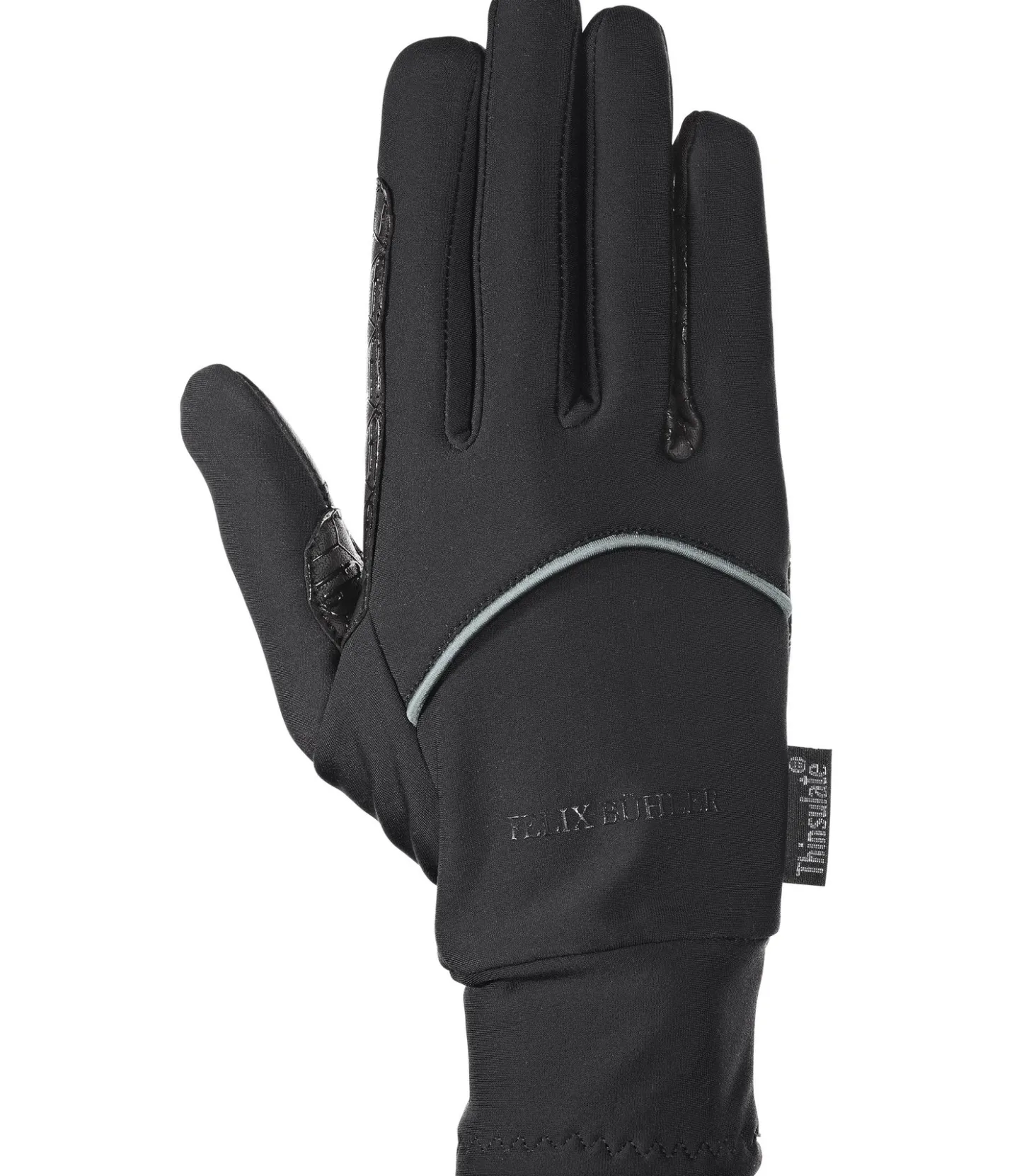 Felix Bühler Gants d'hiver en polaire Slip Pro noir Discount