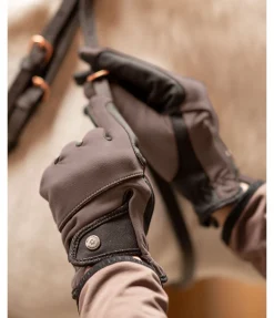 Felix Bühler Gants d'hiver softshell cannelle New