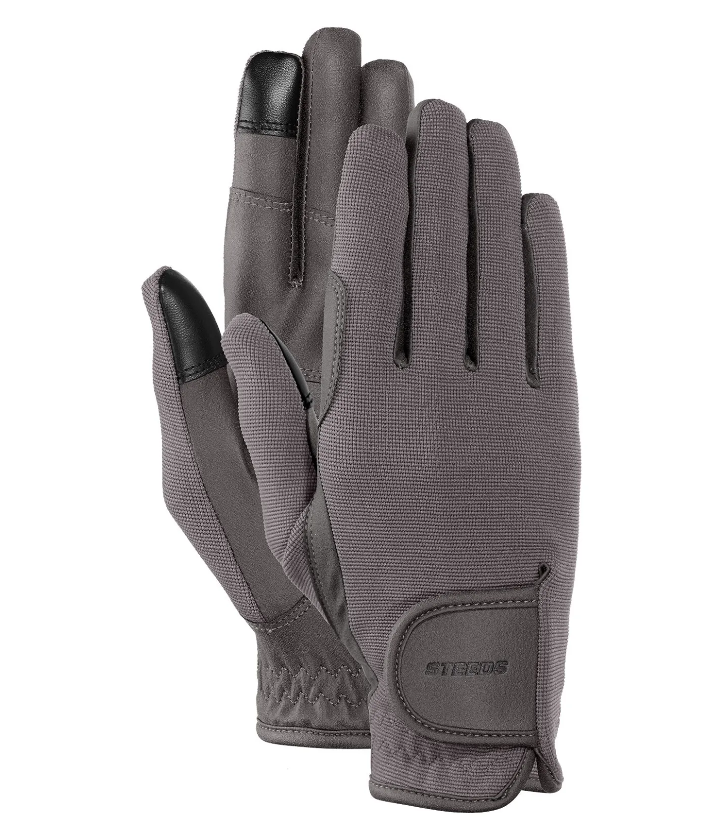 STEEDS Gants d'équitation All Season Ribbed carbone Discount