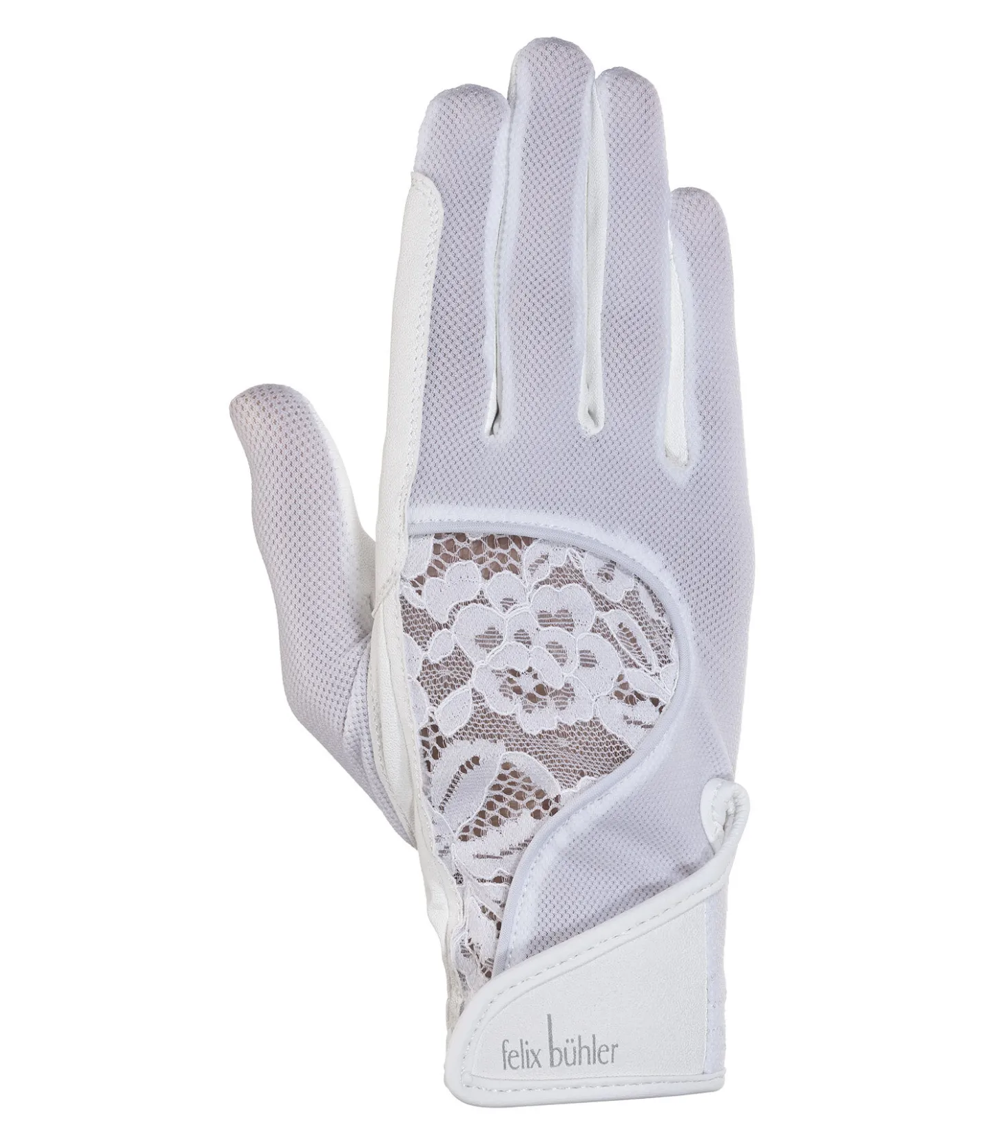 Felix Bühler Gants d'équitation Lace blanc Discount