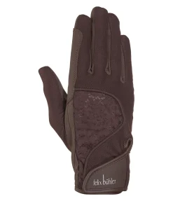 Felix Bühler Gants d'équitation Lace marron foncé New