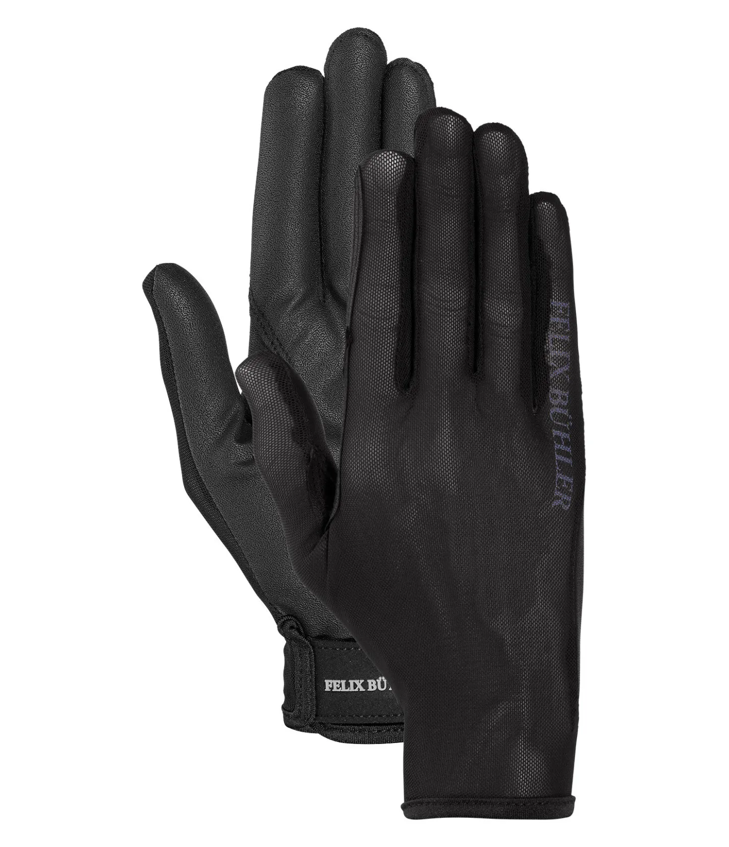 Felix Bühler Gants d'équitation Tan noir Discount