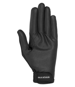 Felix Bühler Gants d'équitation Tan noir Discount