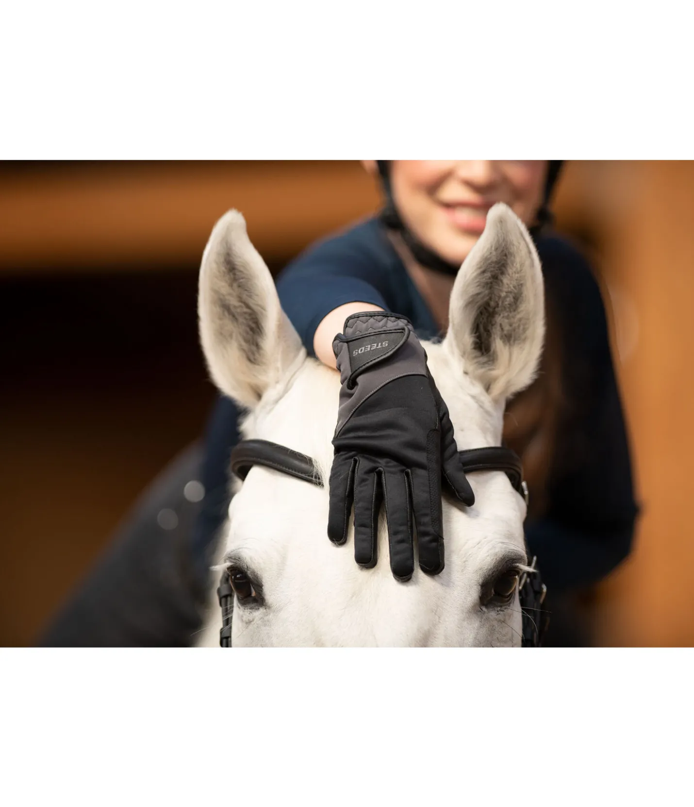 STEEDS Gants d'équitation d'hiver Ellmau II noir Sale