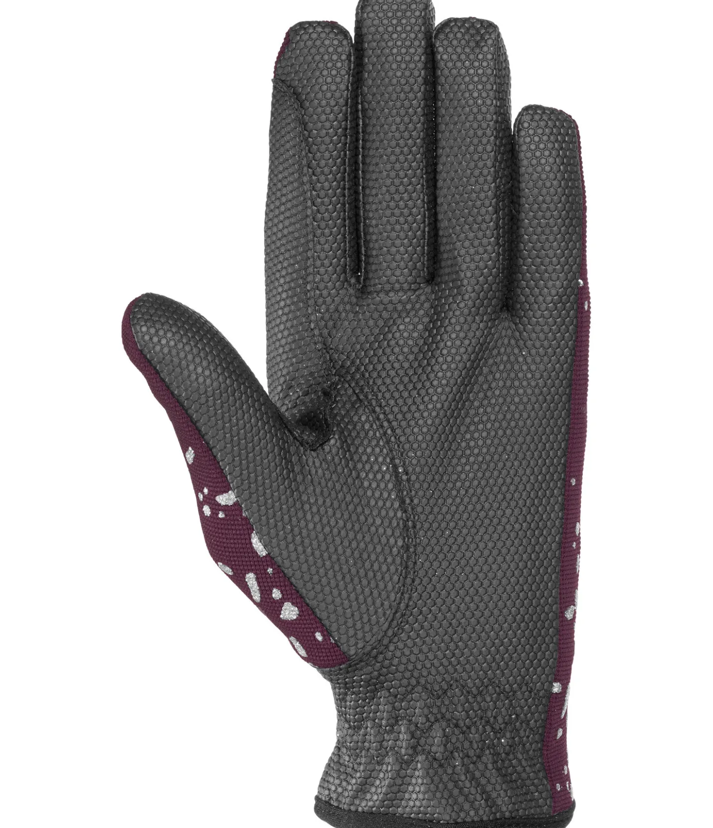 STEEDS Gants d'équitation d'hiver Glitter vignoble Clearance
