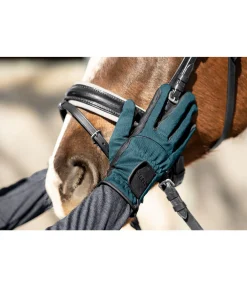 STEEDS Gants d'équitation d'hiver Newport pétrole