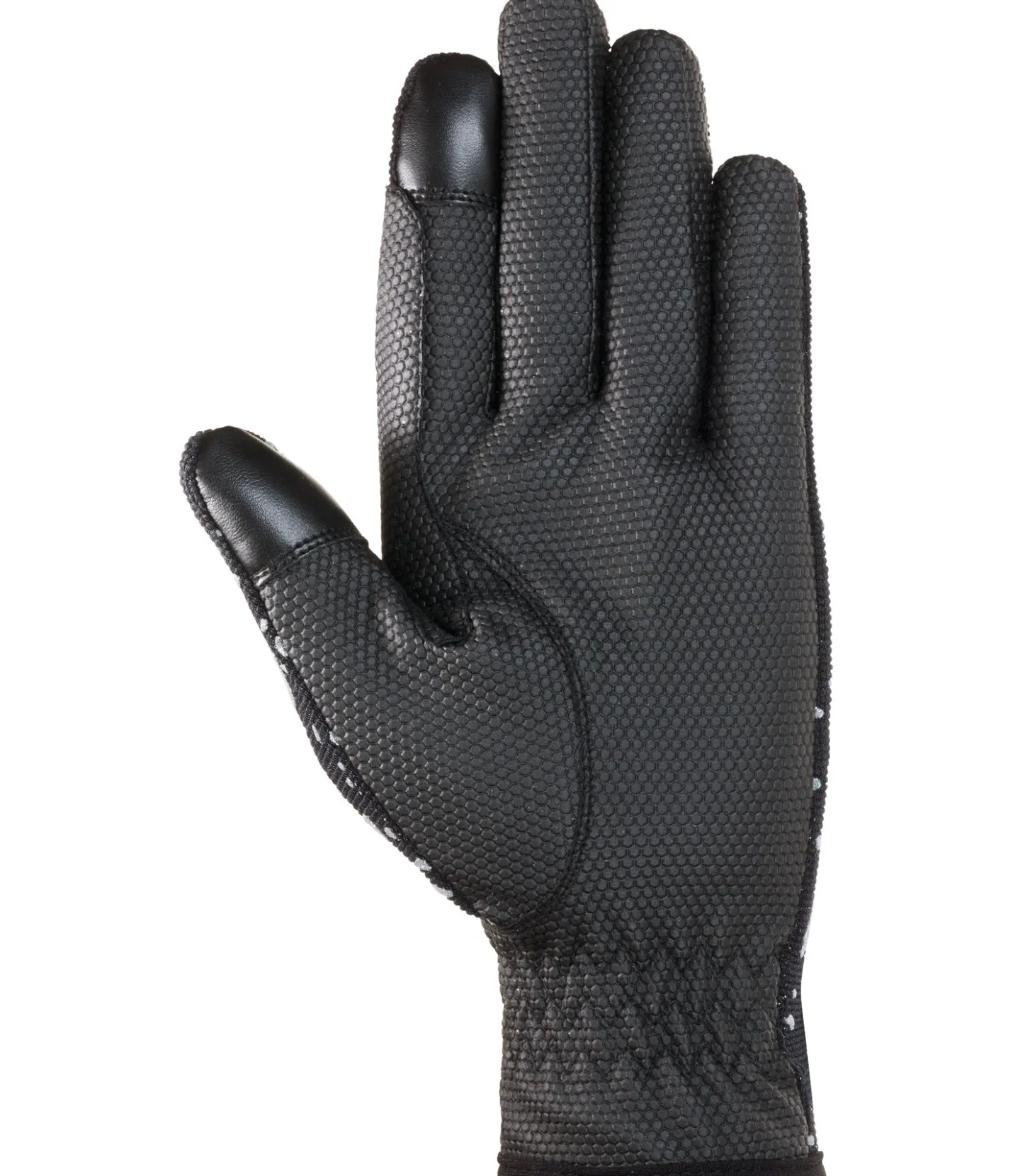STEEDS Gants d'équitation d'hiver Glitter noir Clearance