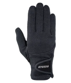STEEDS Gants d'équitation d'hiver Ribbed noir Online