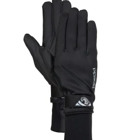 Roeckl Gants d'équitation d'hiver Wismar noir Outlet