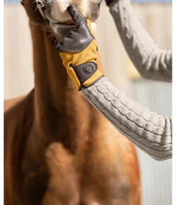 STEEDS Gants d'équitation d'hiver Copenhague mangue dorée