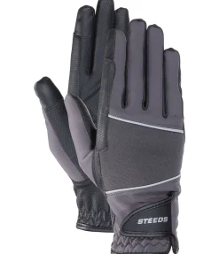 STEEDS Gants d'équitation d'hiver Rauris II carbone New