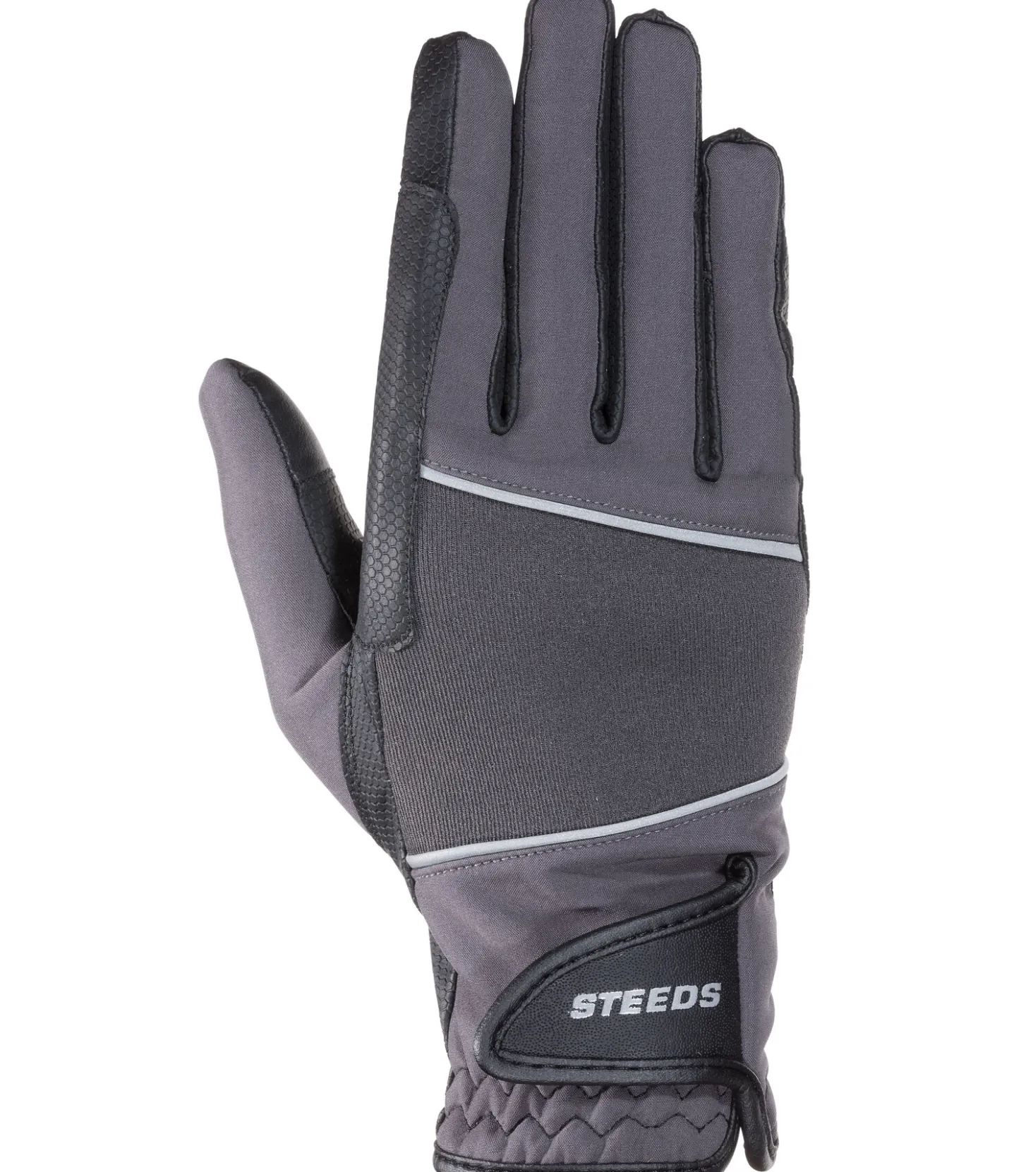 STEEDS Gants d'équitation d'hiver Rauris II carbone New