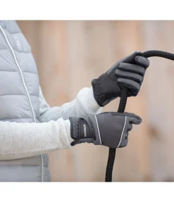 STEEDS Gants d'équitation d'hiver Rauris II carbone New