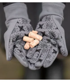 STEEDS Gants d'équitation d'hiver en polaire Galtür carbone New
