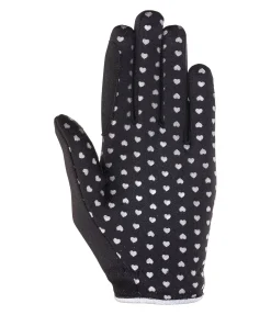 STEEDS Gants d'équitation d'hiver enfant Diamant noir/argenté Discount