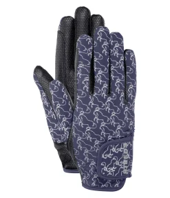 STEEDS Gants d'équitation d'hiver enfant Reflective marine Sale