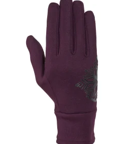 STEEDS Gants d'équitation d'hiver en polaire Galtür vignoble Hot