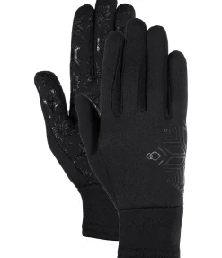 STEEDS Gants d'équitation d'hiver en polaire Galtür noir Best