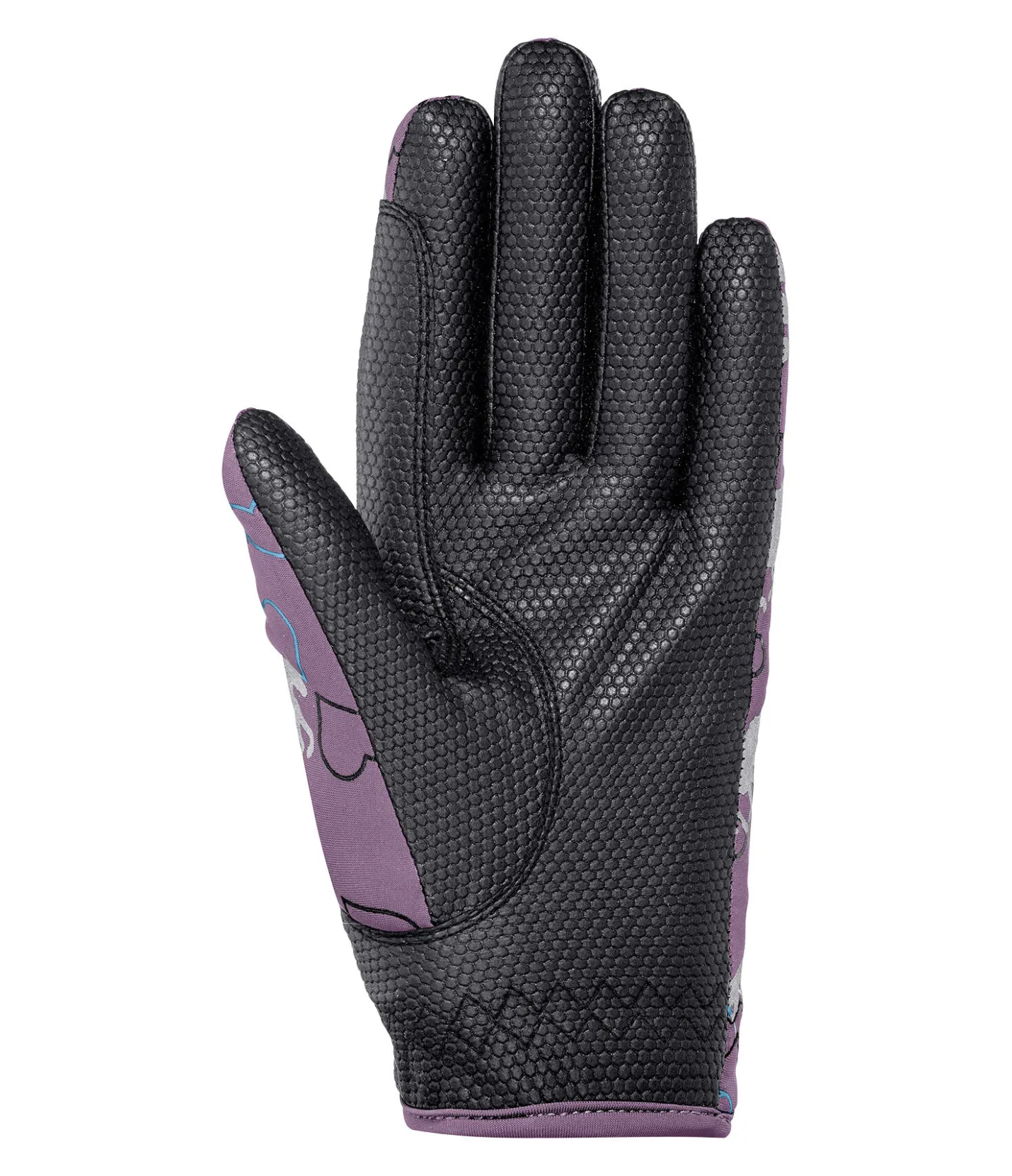 STEEDS Gants d'équitation d'hiver enfant Reflective lila givré Clearance