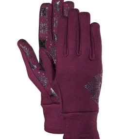 STEEDS Gants d'équitation d'hiver en polaire Galtür bordeaux Sale