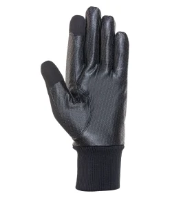STEEDS Gants d'équitation d'hiver softshell Gerlos noir Clearance
