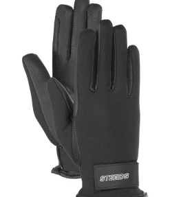 STEEDS Gants d'équitation d'hiver softshell Fiss noir Outlet