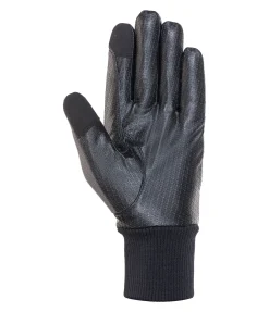 STEEDS Gants d'équitation d'hiver softshell Gerlos carbone Hot