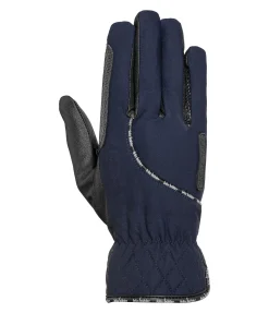 Felix Bühler Gants d'équitation d'hiver softshell Grip Tech navy Sale