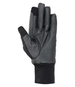 STEEDS Gants d'équitation d'hiver softshell Sparkle noir New